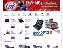 Tablet Screenshot of maytinhthanhnhan.com